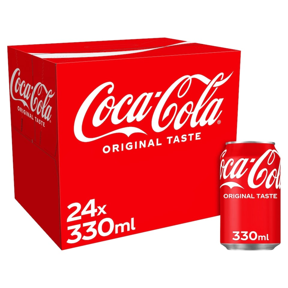 Coca-Cola Original 33 cl, pack of 24 cans