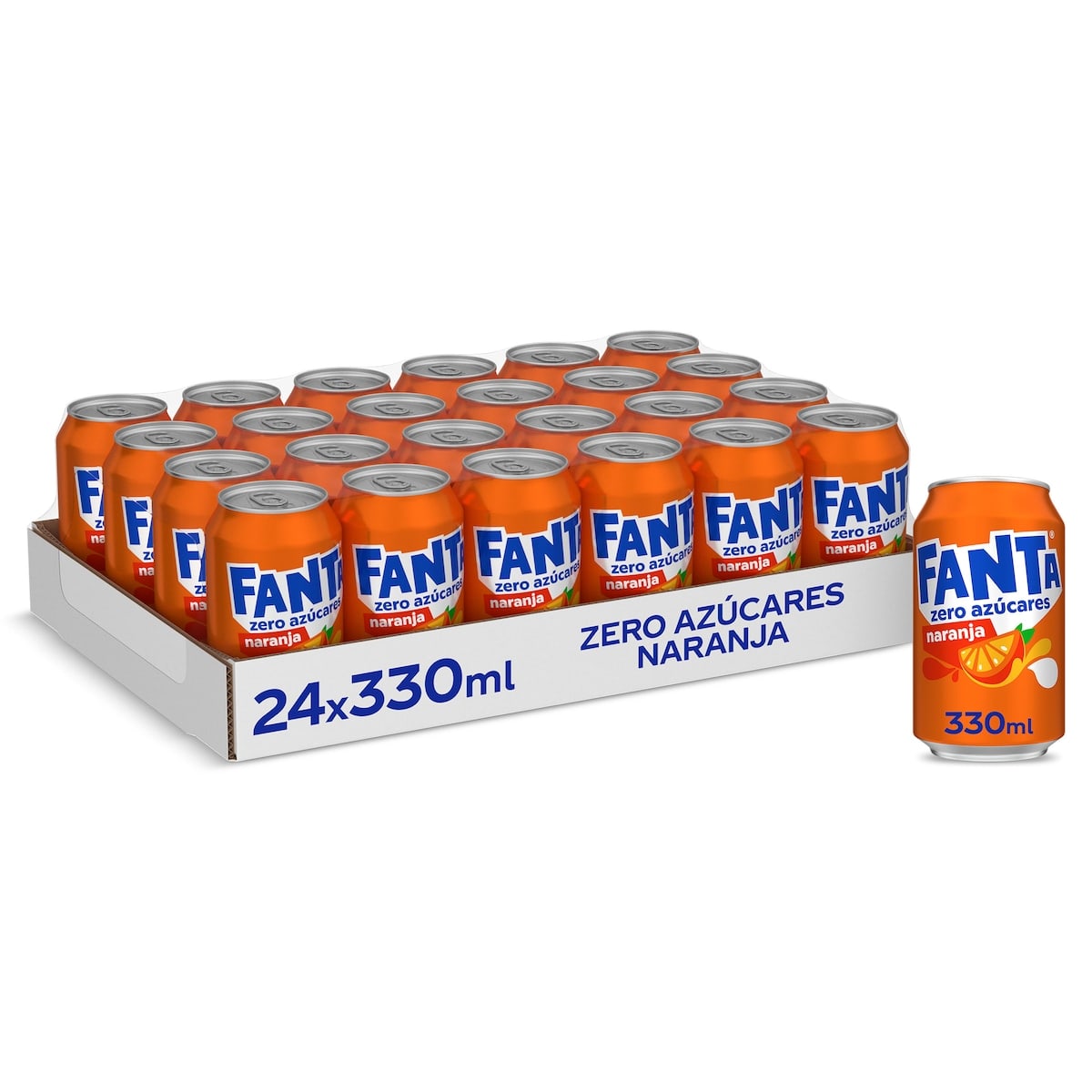 Fanta Orange 33 cl, pack of 24 cans