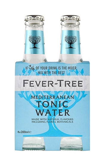 Fever-Tree Mediterranean Tonic Water 20 cl, pack of 4