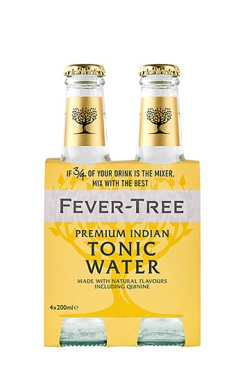 Fever-Tree Premium Indian Tonic Water 20 cl, pack of 4