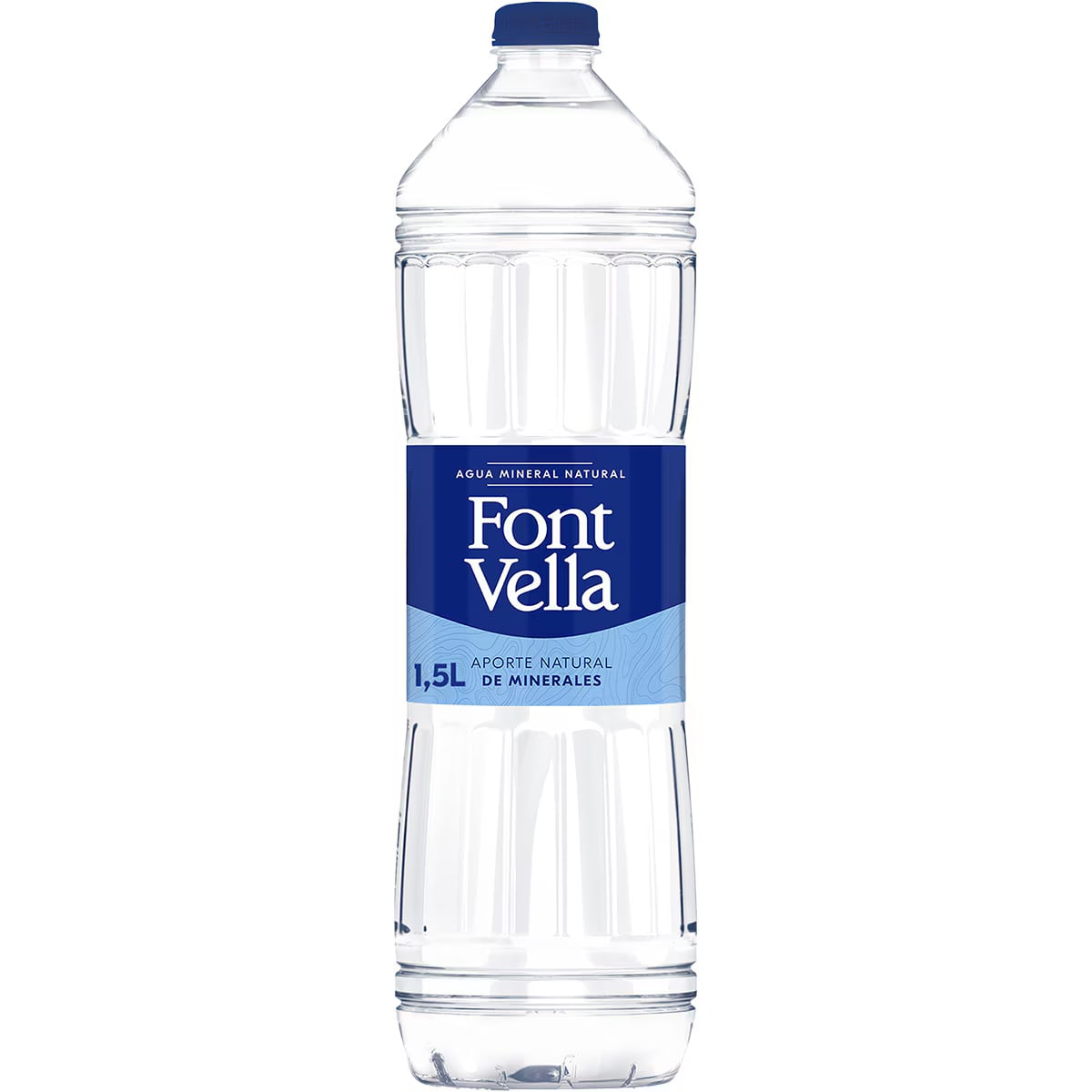 Font Vella Natural Mineral Water 1.5L, Pack of 6