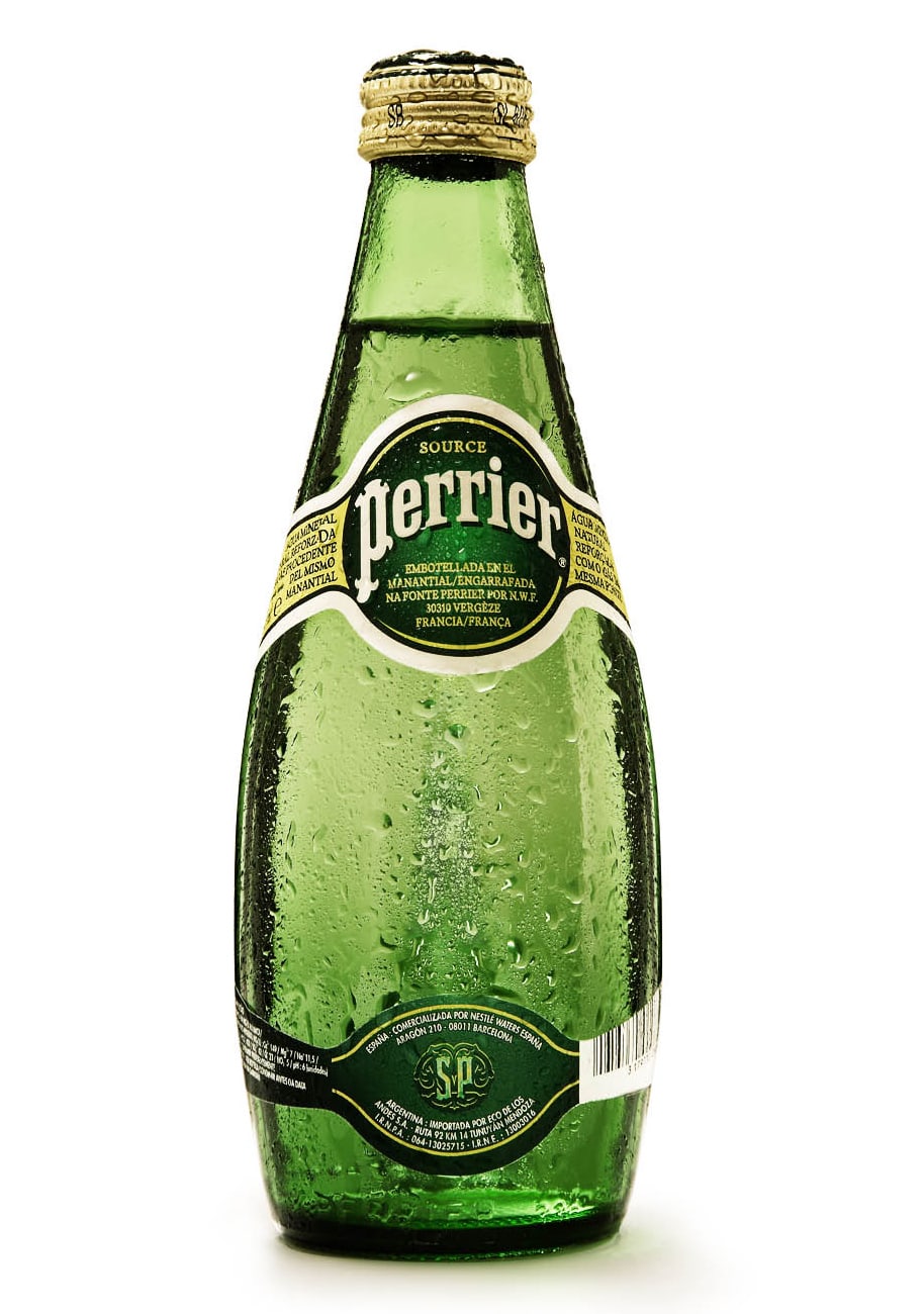 Perrier Sparkling Mineral Water 33cl, Pack of 6