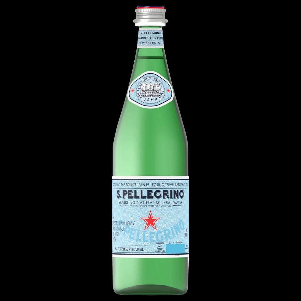 S.Pellegrino Sparkling Mineral Water Glass Bottle 75cl