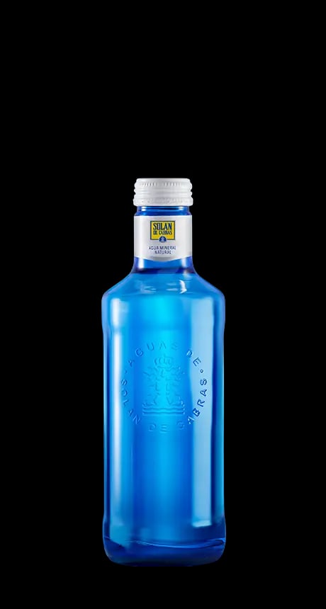 Solán de Cabras Natural Mineral Water Glass Bottle 75cl