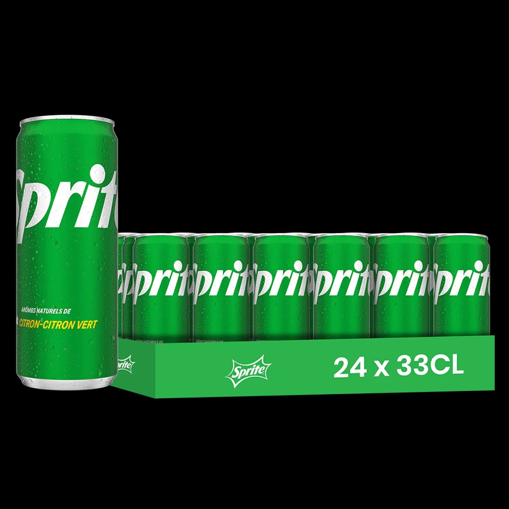 Sprite 33 cl, pack of 24 cans