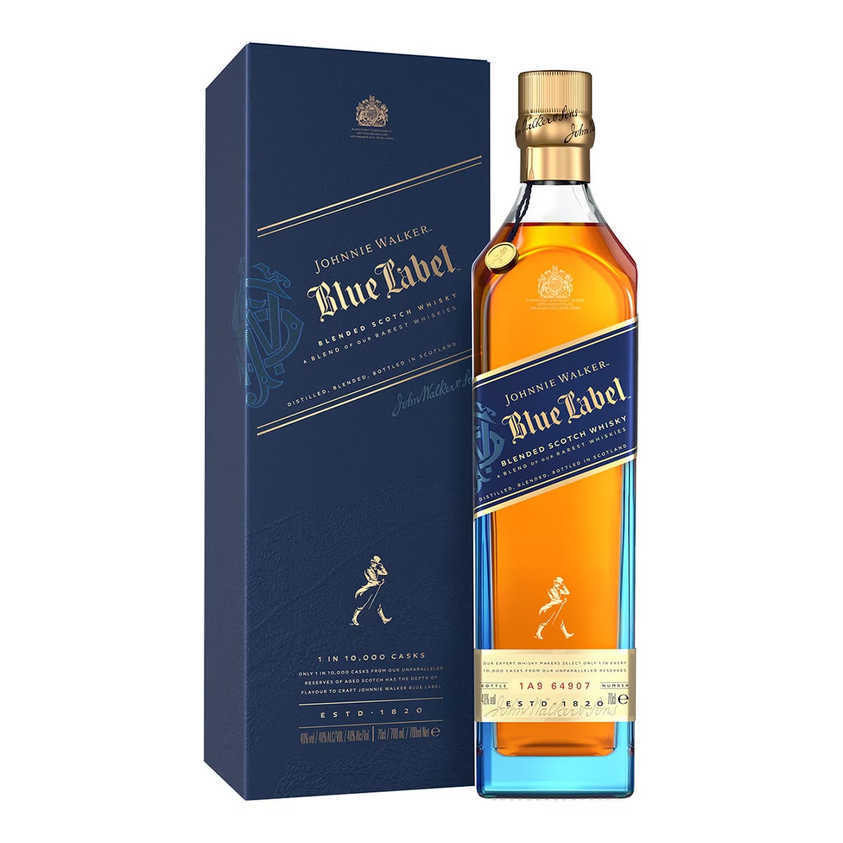 Johnnie Walker Blue Label Blended Scotch 70cl