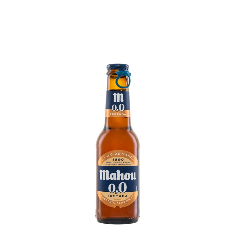 Mahou 0,0 Tostada Alcohol-Free Beer, 6 x 33 cl