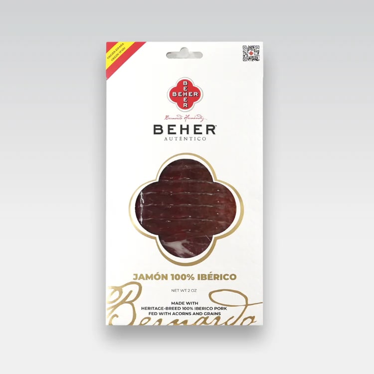100% Ibérico Bellota Ham, sliced 100 g