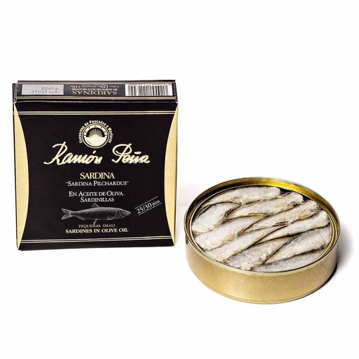 Small sardines in olive oil, 130 g